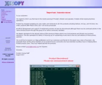 XXcopy.com(XXCOPY, A Versatile File Management Utility) Screenshot