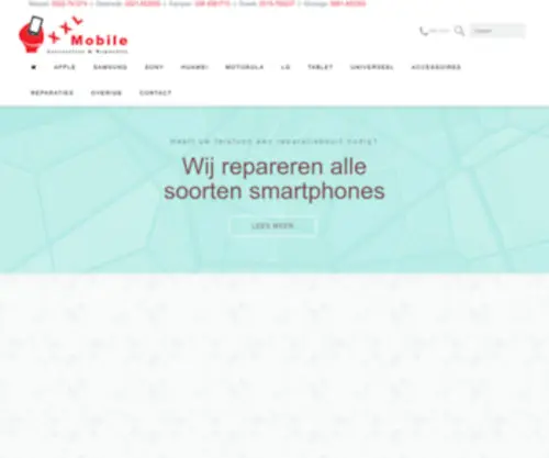 XXL-Mobile.com(XXL Mobile Nederland) Screenshot