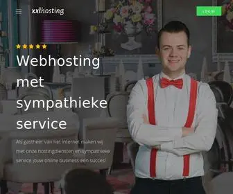 XXlhosting.nl(De best beoordeelde webhosting provider van Nederland) Screenshot