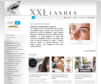 XXllashes.es(El mundo de XXL Lashes) Screenshot