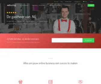 XXlwebhosting.nl(Webhosting met sympathieke service) Screenshot