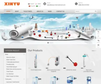 XY-Plumbing.com(Bidet, Attachable Bidets, Bidet Toilet Seat, Toilet Parts, Bathroom Accessories) Screenshot