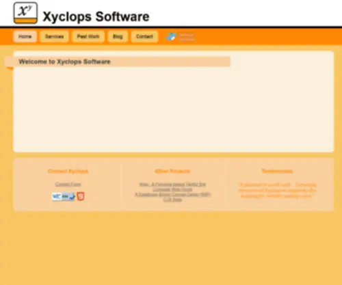 XYclopsoft.com(Welcome to) Screenshot