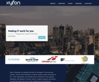 Xyfon.com(Xyfon Solutions) Screenshot