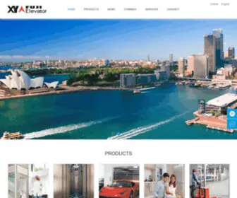 Xyfuji.com(XY FUJI Elevator) Screenshot