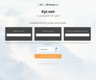 Xyi.net(Forsale Lander) Screenshot