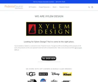 Xylemdesign.com(Pedestal Source) Screenshot