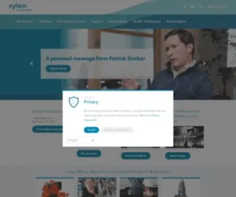 Xylemflowcontrol.com(Xylem Water Solutions & Water Technology) Screenshot