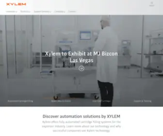 Xylemtech.com(Automated Cartridge Filling Systems) Screenshot
