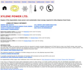 Xylenepower.com(ENERGY) Screenshot