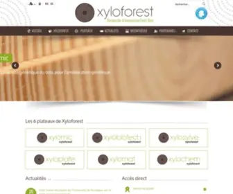 Xyloforest.org(Site en cours de maintenance) Screenshot