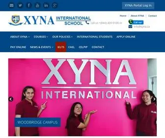 Xyna.ca(IELTS School CELPIP ACCA CAEL) Screenshot