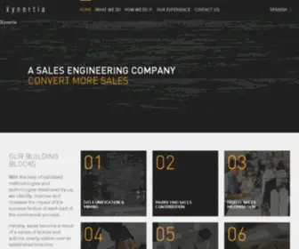 Xynertia.com(A sales engineering company) Screenshot