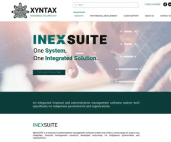 XYntax.com(Xyntax Native Systems) Screenshot