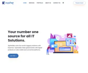 XYpherlabs.com(Creative Agency) Screenshot