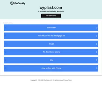 XYplast.com(新粤工程塑胶原料有限公司) Screenshot
