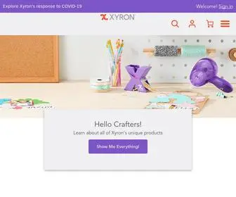 Xyron.com(Craft Supplies & Storage) Screenshot