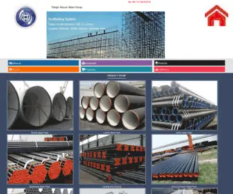 XYsteelpipe.com(HELICAL WELDED STEEL PIPE) Screenshot