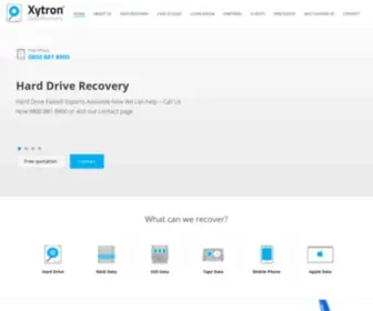 XYtron.co.uk(Data Recovery Services) Screenshot