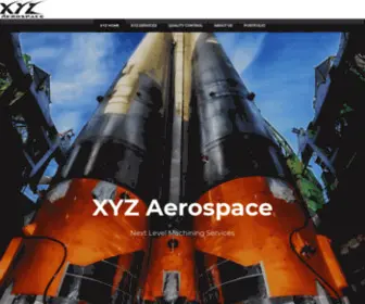 XYZ-Aerospace.com(Next Level Machining Services) Screenshot