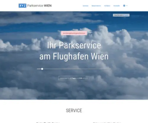 XYZ-Parkservice.com(XYZ Parkservice Wien) Screenshot
