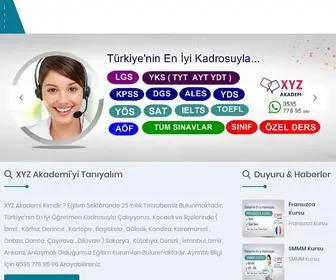 Xyzakademi.com.tr(XYZ Akademi) Screenshot