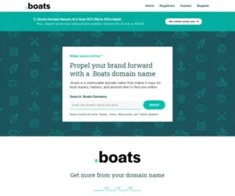 XYZ.boats(Boats Domain Names) Screenshot