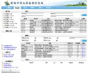 XZFG.gov.cn(新郑市住房保障和房地产管理中心) Screenshot