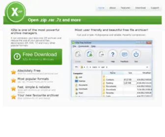 Xzip.org(XZip) Screenshot
