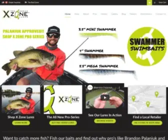 Xzonelures.com(Xzone Home) Screenshot