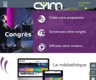 Y-Congress.com(CYIM Web & Congrès) Screenshot