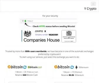 Y-CRYpto.top(Y Crypto) Screenshot