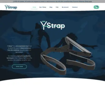 Y-Strap.com(Easy, Controlled and Comfortable Decompression) Screenshot