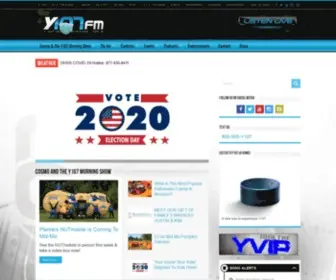 Y107.com(Y107) Screenshot