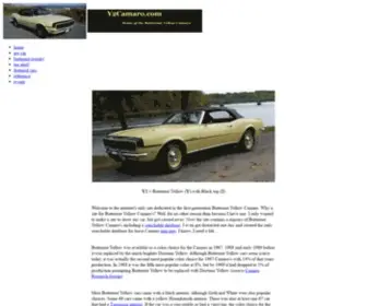 Y2Camaro.com(Camaro) Screenshot