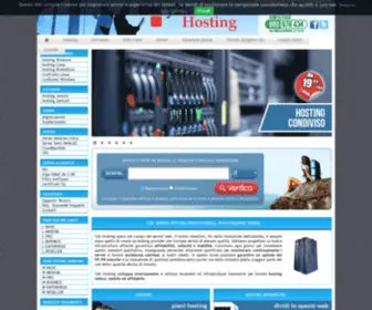 Y2Khosting.it(Registrazione domini) Screenshot