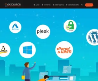 Y2Ksolution.com(Web hosting Cloud Solution Company Jaipur) Screenshot
