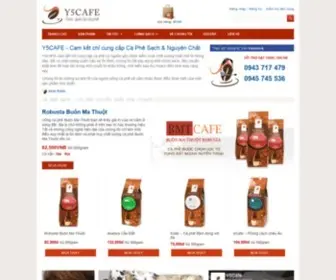 Y5Cafe.vn(Chỉ cung cấp cà phê sạch và nguyên chất) Screenshot