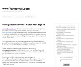 YA-Hoomail.com.ng(YA Hoomail) Screenshot