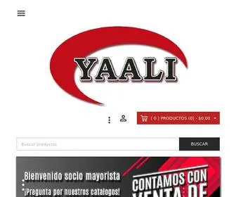 Yaali.com.mx(Nos especializamos en artículos y accesorios de moda como) Screenshot