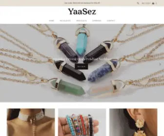 Yaasez.com(Create an Ecommerce Website and Sell Online) Screenshot