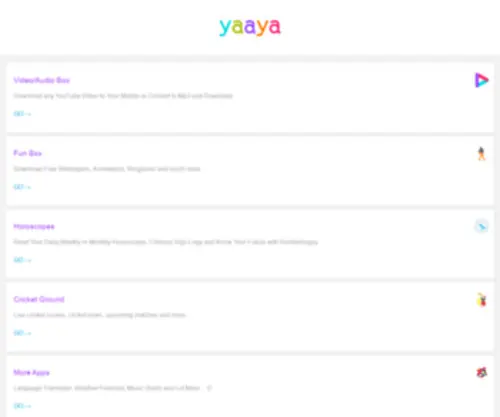 Yaaya.mobi(Free Videos) Screenshot