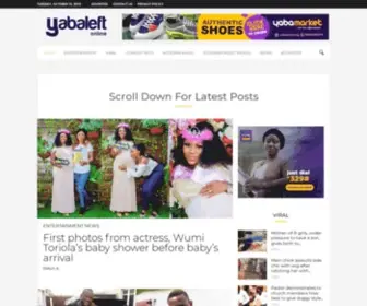 Yabaleftonline.com(Gossip blog) Screenshot