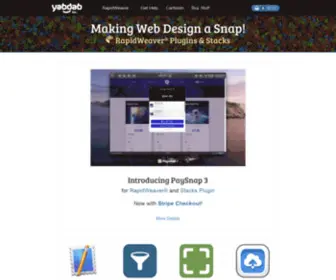 Yabdab.com(Making Web Design a Snap) Screenshot