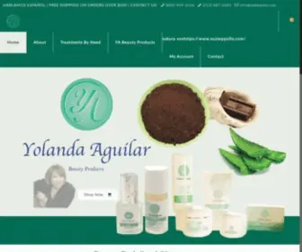 Yabeauty.com(Yolanda Aguilar) Screenshot