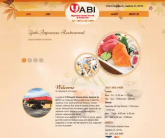 Yabisanford.com(Yabi Japanese Restaurant) Screenshot