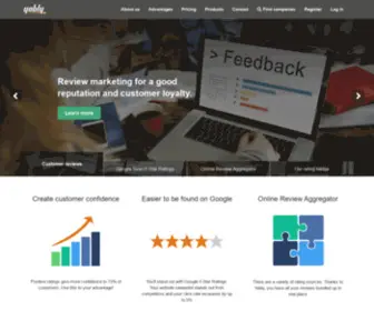 Yably.ca(Customer reviews and referral marketing for your business) Screenshot