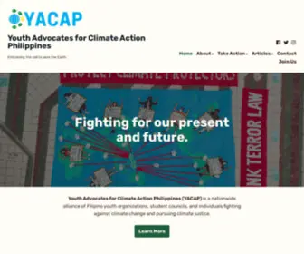 Yacap.org(Embracing the call to save the Earth) Screenshot