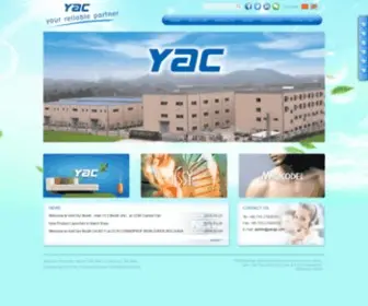 YacGp.com(YAC Chemicals Limited) Screenshot