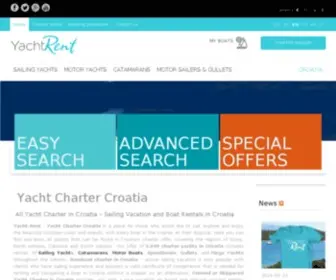 Yacht-Rent.com(Yacht Charter Croatia) Screenshot